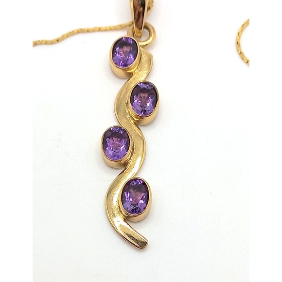 Charles ALBERT Alchemia Amethyst Pendant Necklace